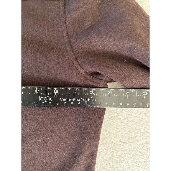 Lauren Ralph Lauren 2 Pc Full Zip Jacket & Matching Pants Size M Brown - Picture 16 of 16